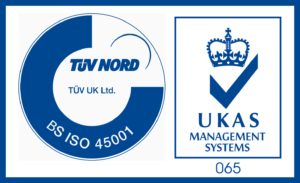 BS ISO 45001 UKAS Logo